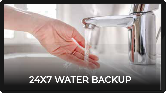 One Samruddhi Nagpur  have 24x7 water backup